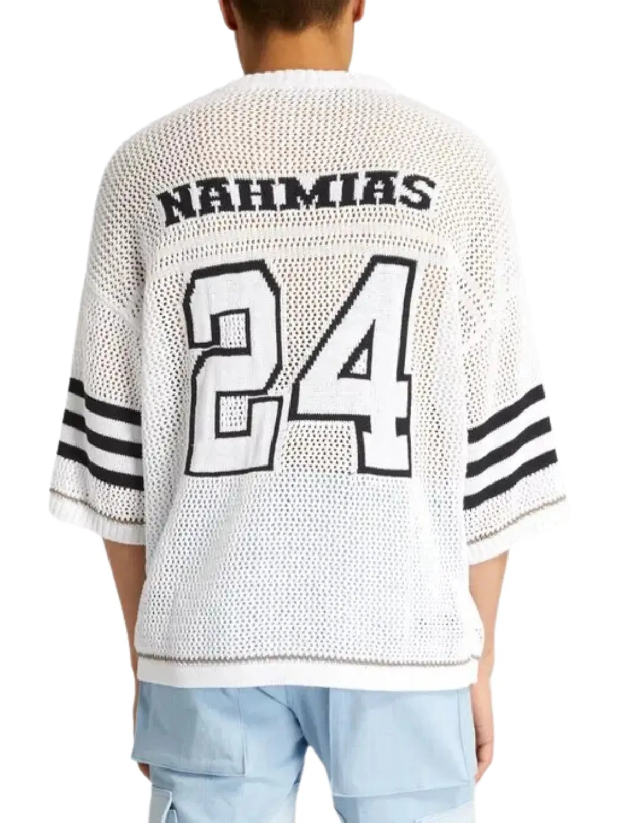 Nahmias T-Shirt Knit 24 Football White