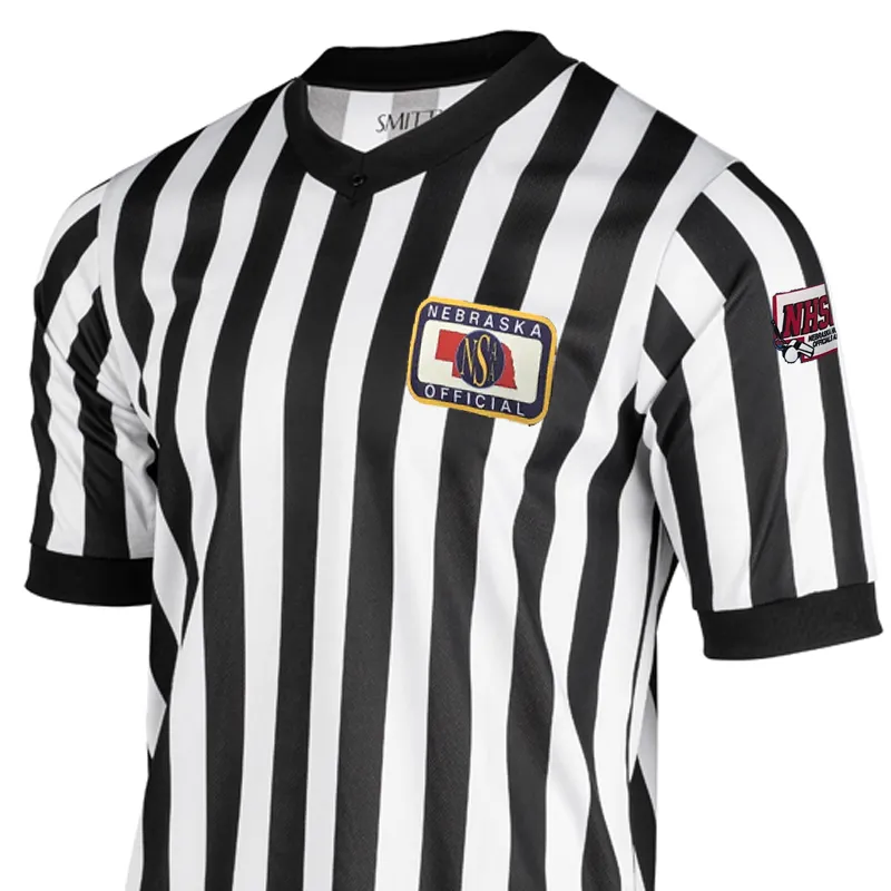 Nebraska Logo Basketball Referee V-Neck