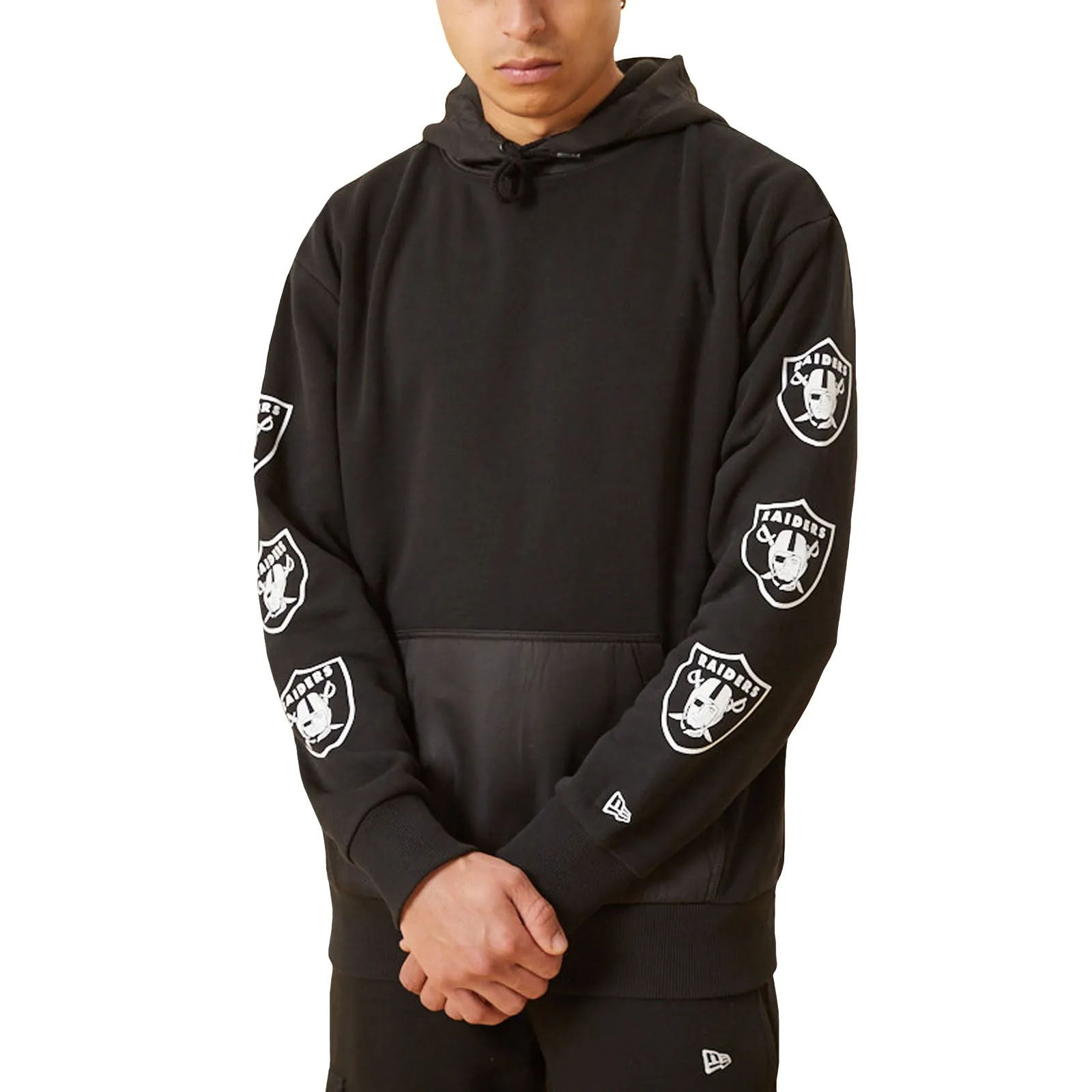 New Era Mens Las Vegas Raiders MLB Hoodie - Black