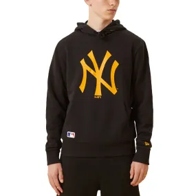 New Era Mens New York Yankees MLB Hoodie - Black