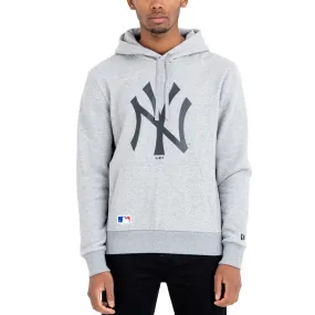 New Era Mens New York Yankees MLB Pullover Hoodie - Grey