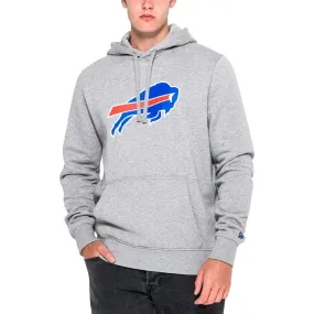 New Era Mens NFL Buffalo Bills Hoodie Top - Grey