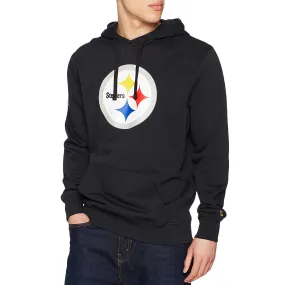 New Era Mens NFL Pittsburgh Steelers Hoodie -Black