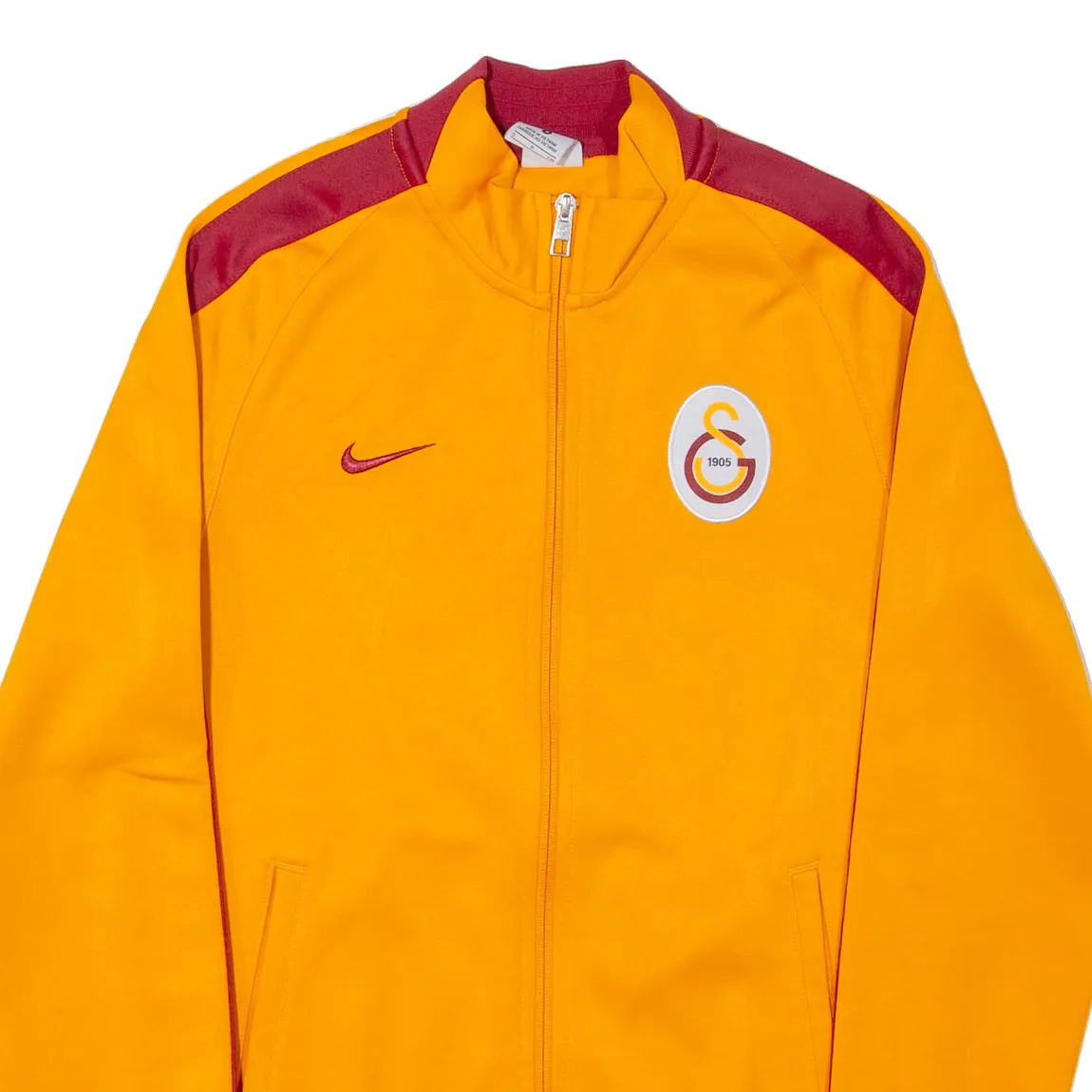 NIKE Galatasaray Football Mens Track Jacket Yellow S