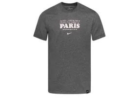 Nike Paris Saint-Germain Men's Football T-Shirt - Grey