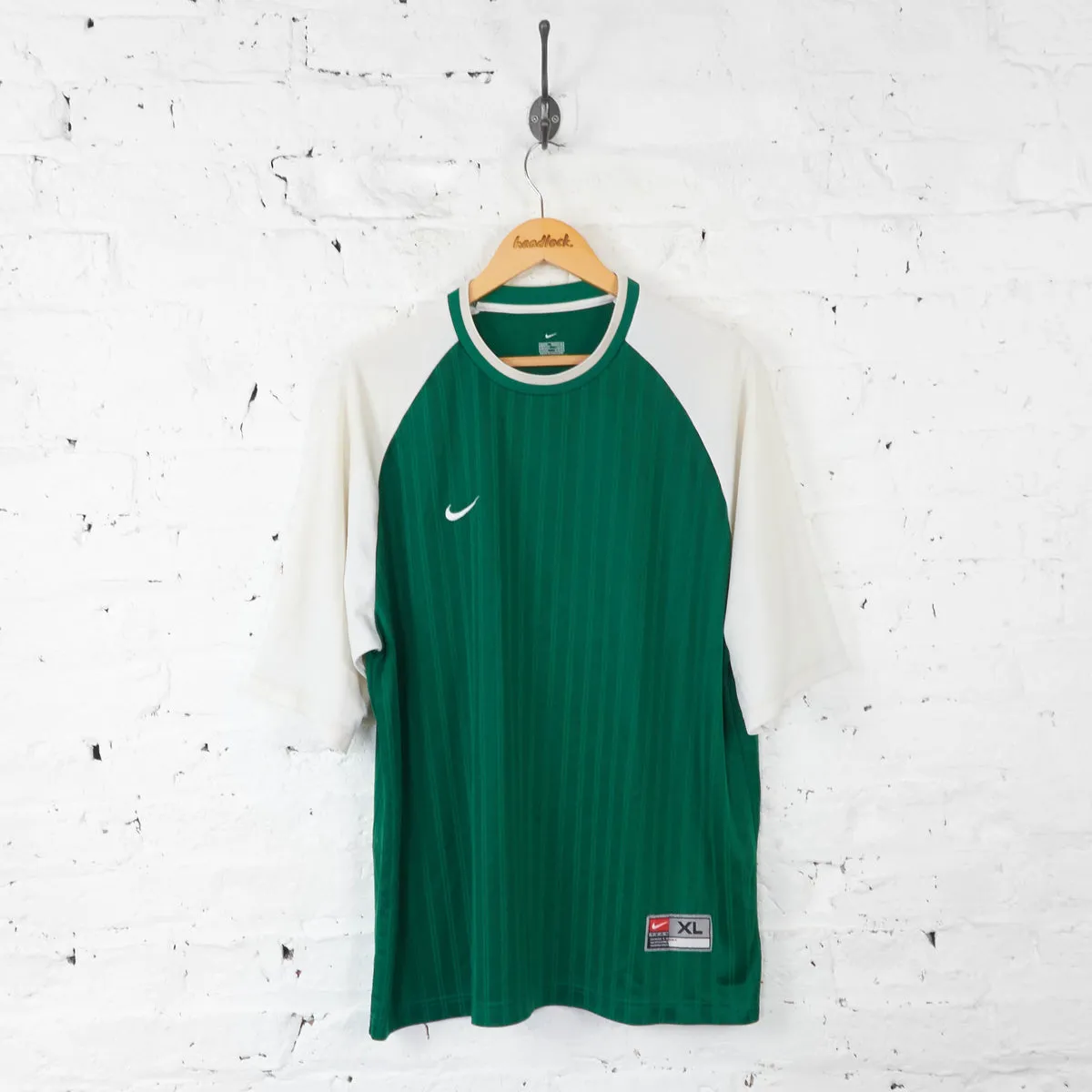 Nike Template Football Shirt - Green - XL