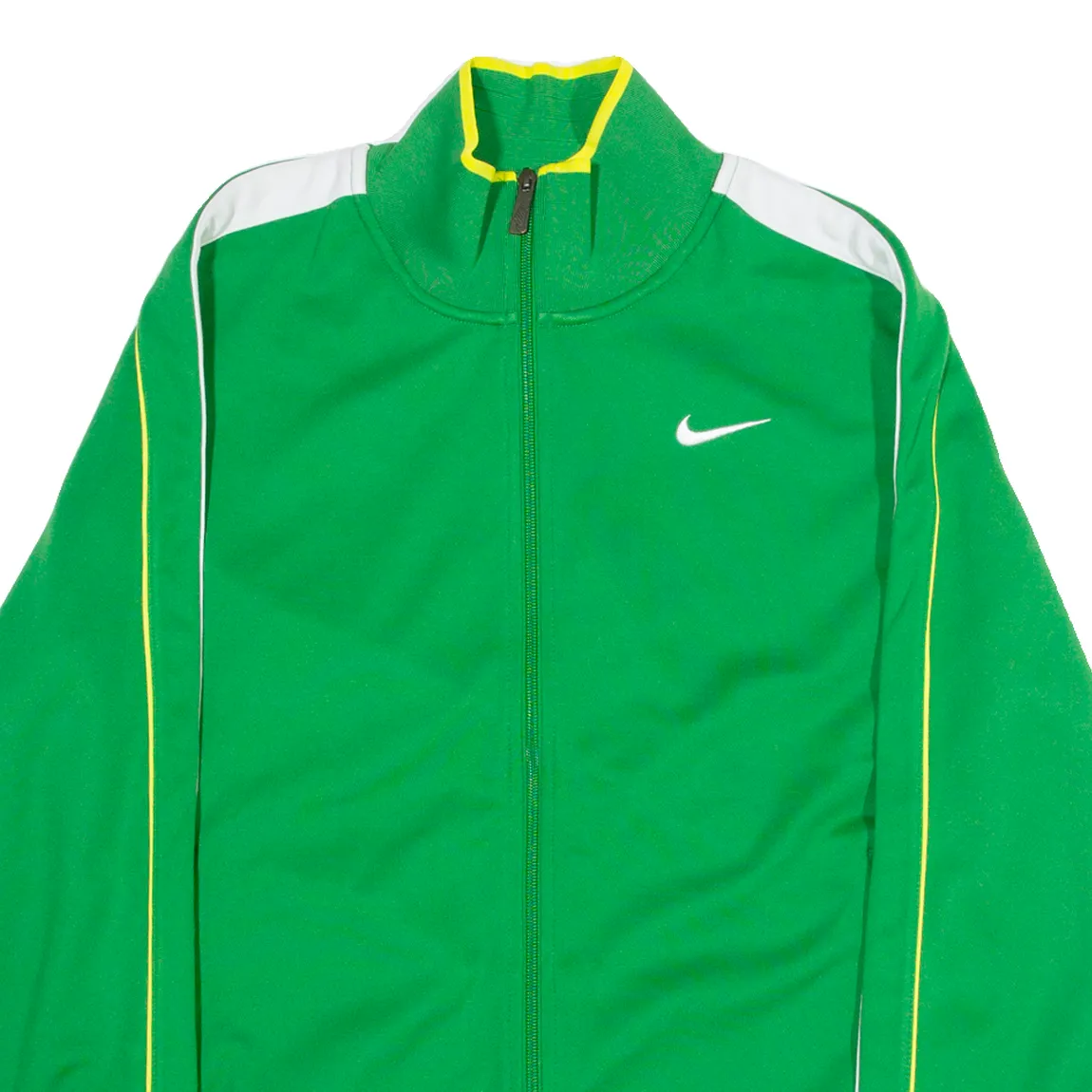 NIKE The Celtic Football Club Mens Track Jacket Green 80s L