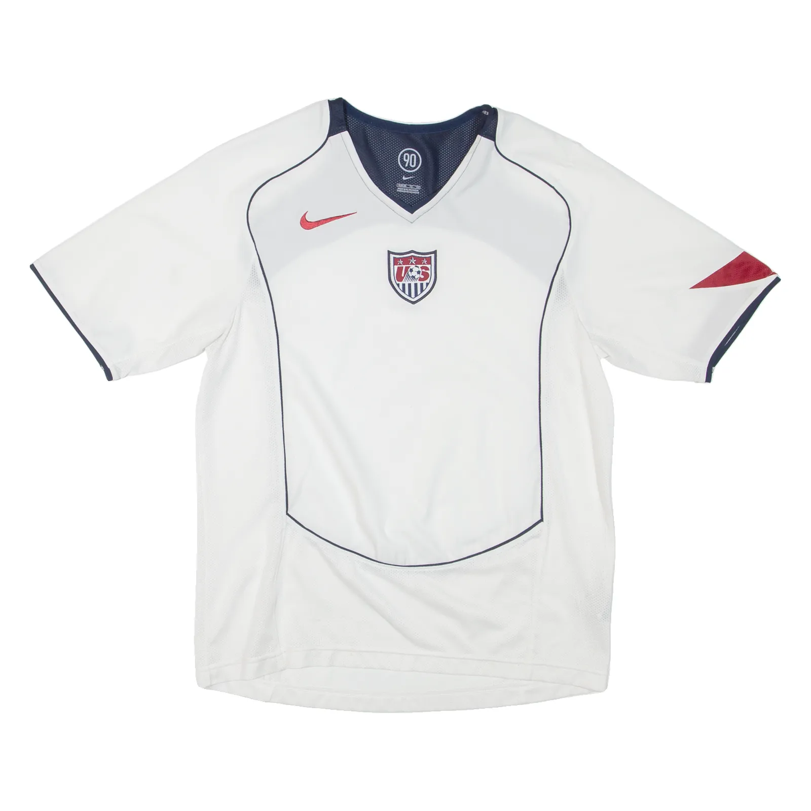 NIKE USA Football Boys Football Shirt Jersey White XL