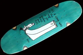 Oskar Rozenberg Rock & Roll (Football) Teal Deck