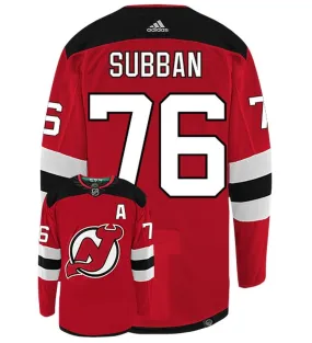 PK Subban New Jersey Devils Adidas Primegreen Authentic NHL Hockey Jersey     