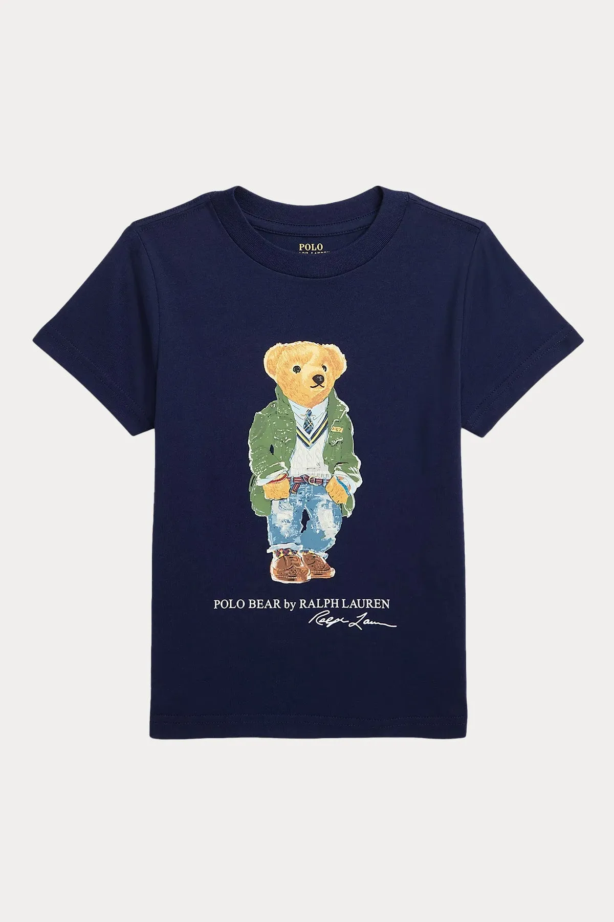 Polo Ralph Lauren Kids 3-7 Ya Unisex ocuk Polo Bear T-shirt