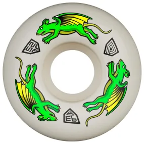 Powell Peralta Dragon Skateboard Wheels Formula Nano Rats 52mm x 30mm 93A