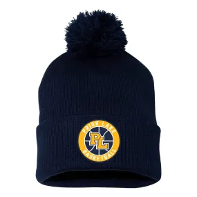 Prior Lake Basketball 12 Pom-Pom Cuffed Beanie