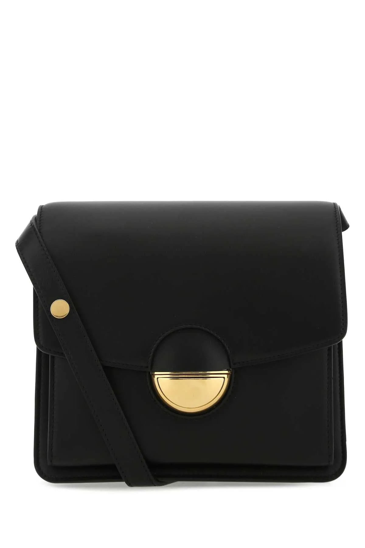 Proenza Schouler Black Leather Dia Shoulder Bag