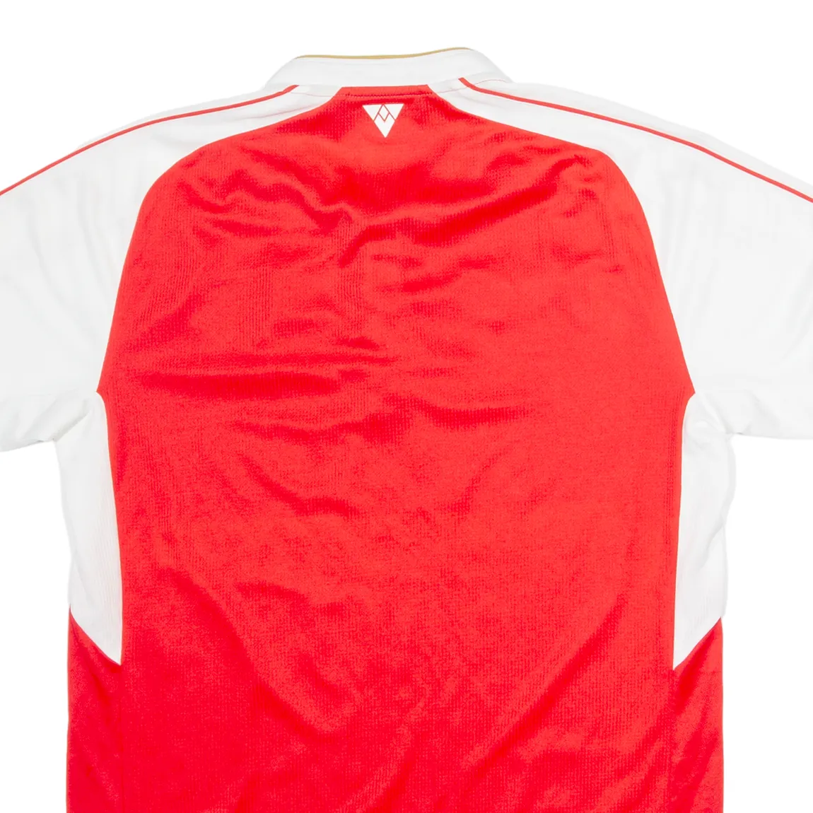 PUMA ARSENAL FC Mens Football Shirt T-Shirt Red Button Neck M