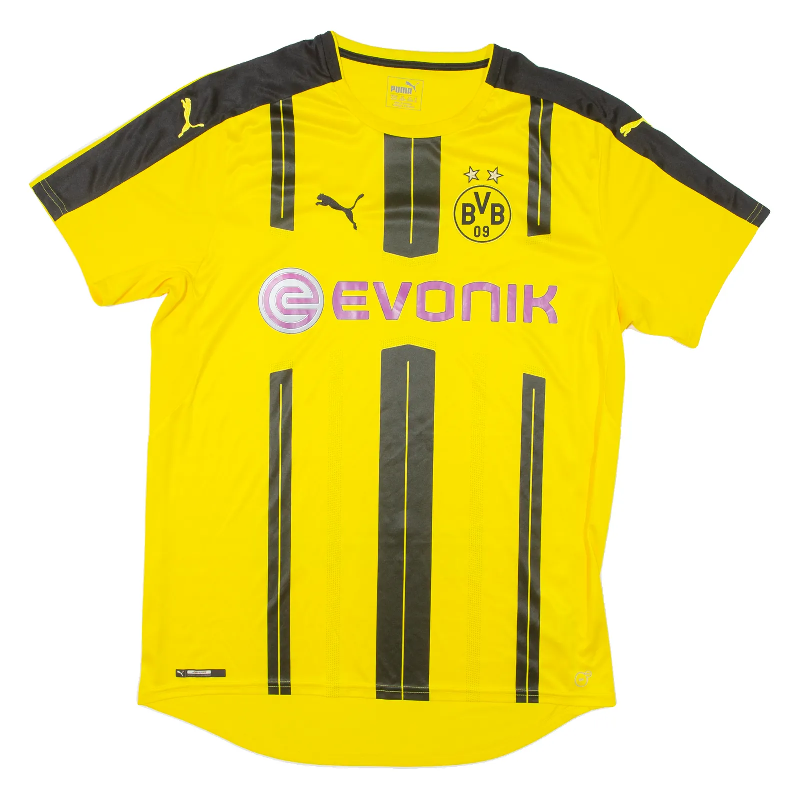 PUMA Borussia Dortmund Mens Football Shirt Jersey Yellow XL