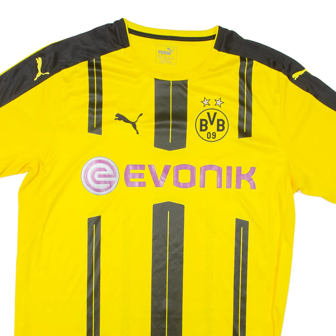 PUMA Borussia Dortmund Mens Football Shirt Jersey Yellow XL