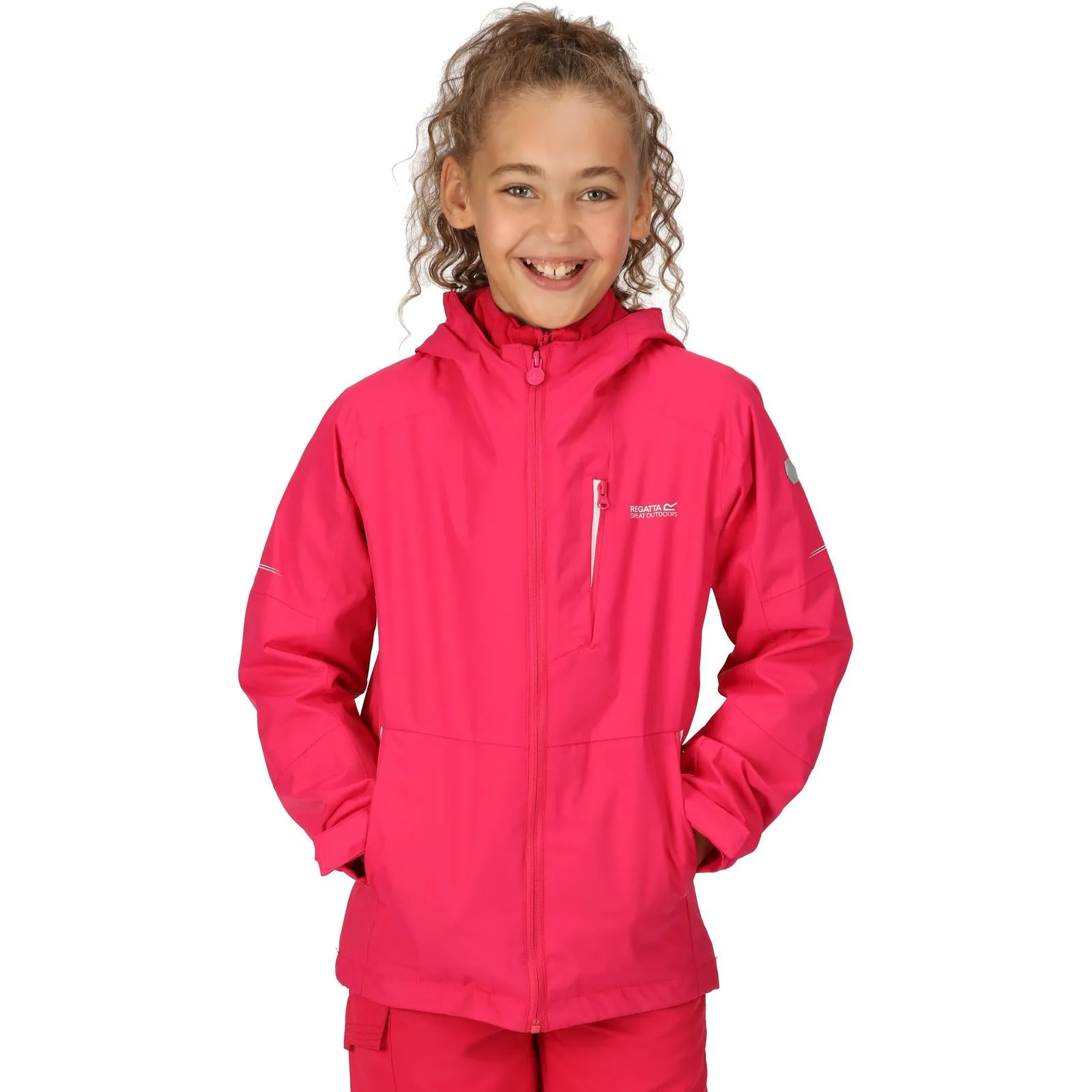 Regatta Kids Calderdale II Waterproof Full Zip Jacket