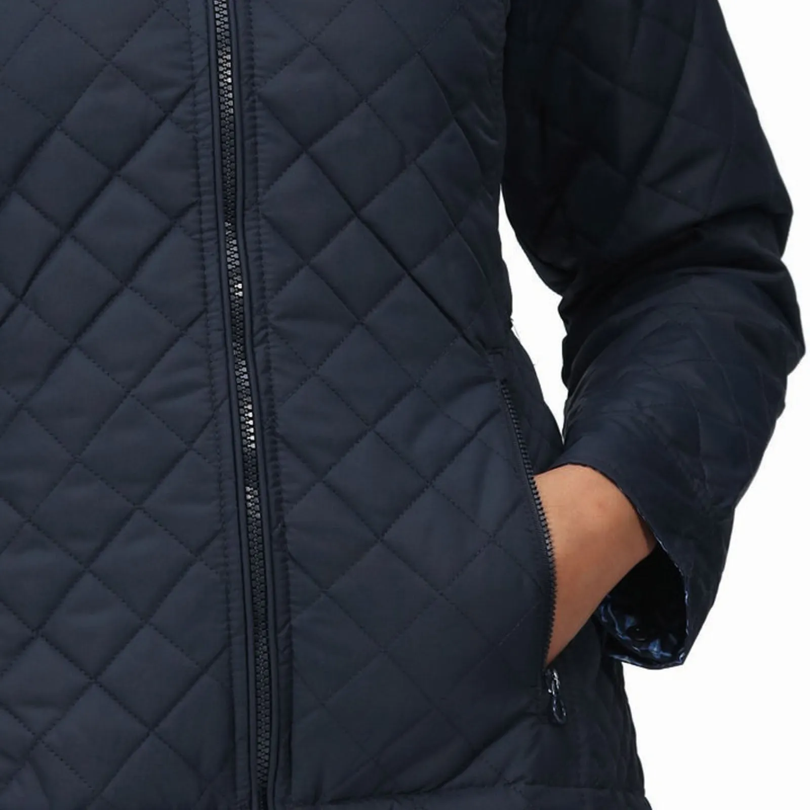 Regatta Womens Charleigh Quilted Insulated Zip Up Jacket