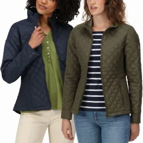 Regatta Womens Charleigh Quilted Insulated Zip Up Jacket