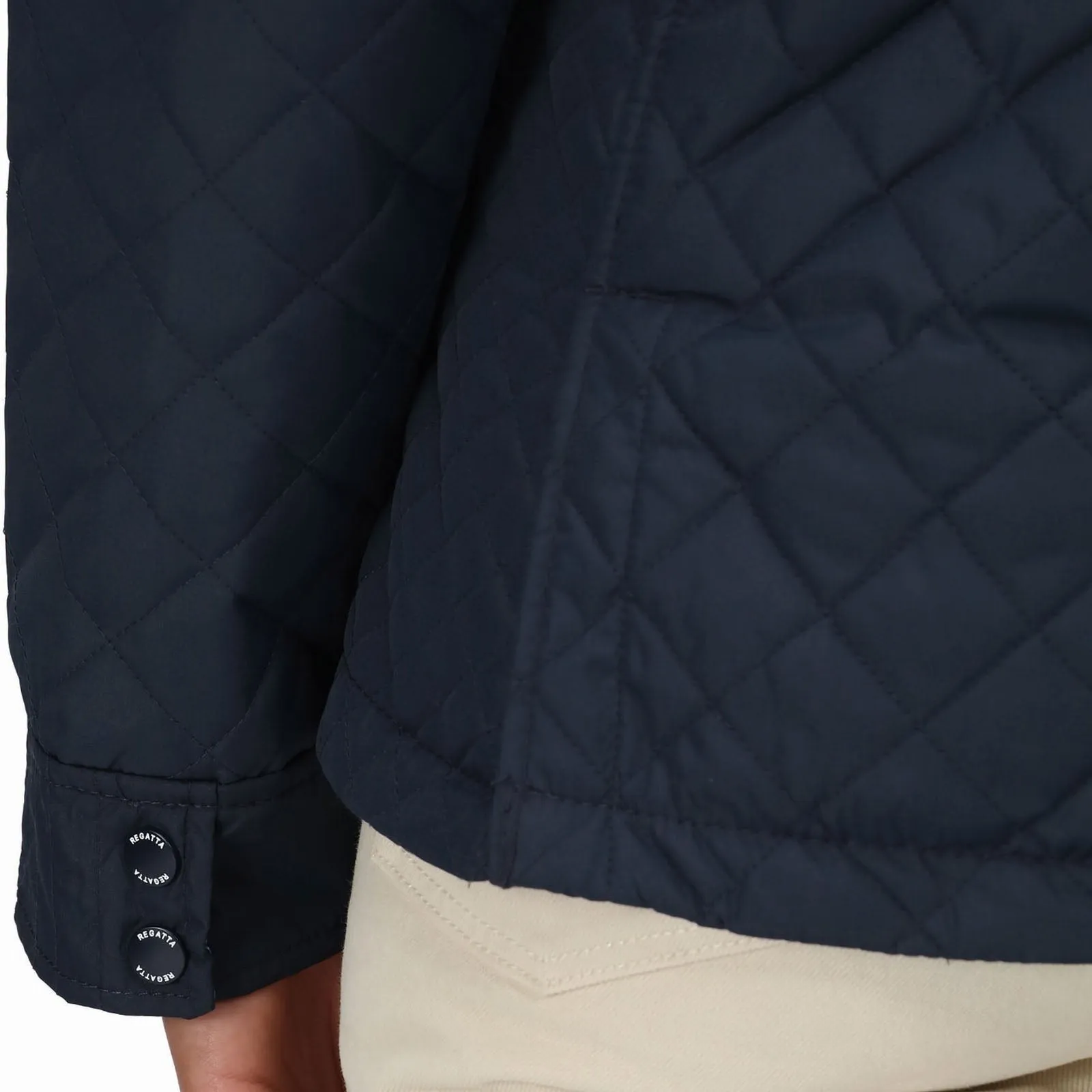 Regatta Womens Charleigh Quilted Insulated Zip Up Jacket