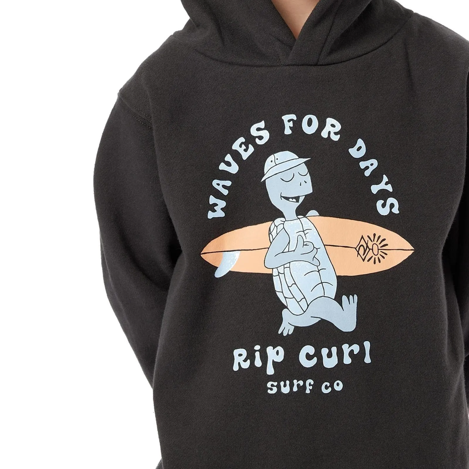 Rip Curl Kids Tube Town Turtle Graphic Hoodie