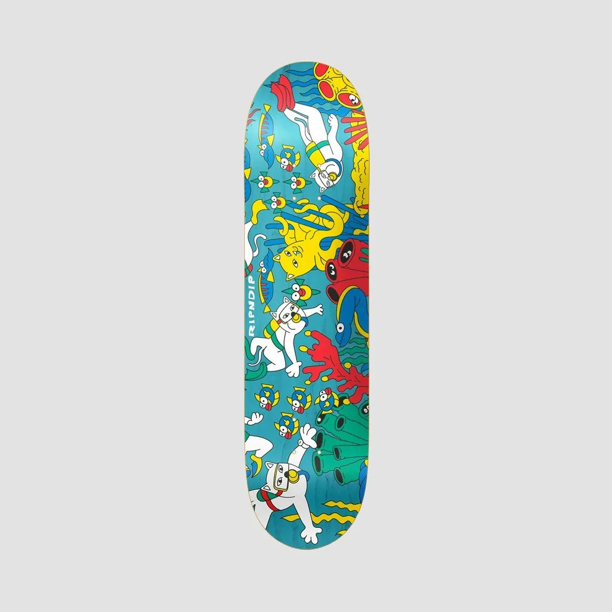 RIPNDIP Under the Sea Skateboard Deck Blue - 8.25