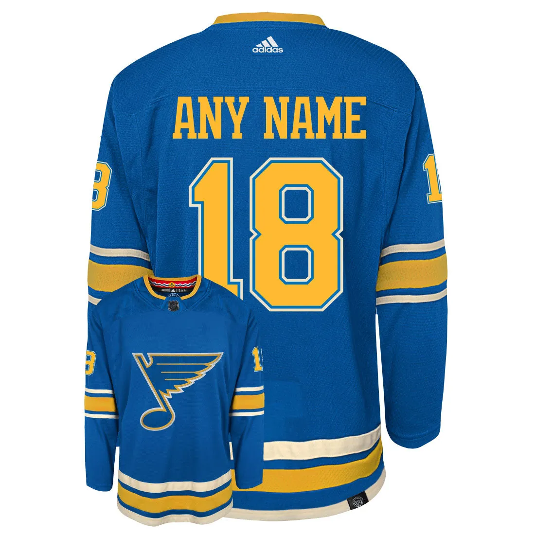 Robert Thomas St Louis Blues Adidas Primegreen Authentic NHL Hockey Jersey     