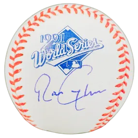 Ron Gardenhire Autographed 1991 World Series Baseball