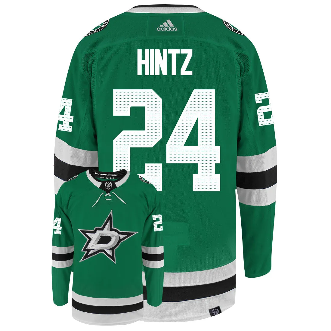 Roope Hintz Dallas Stars Adidas Primegreen Authentic NHL Hockey Jersey     