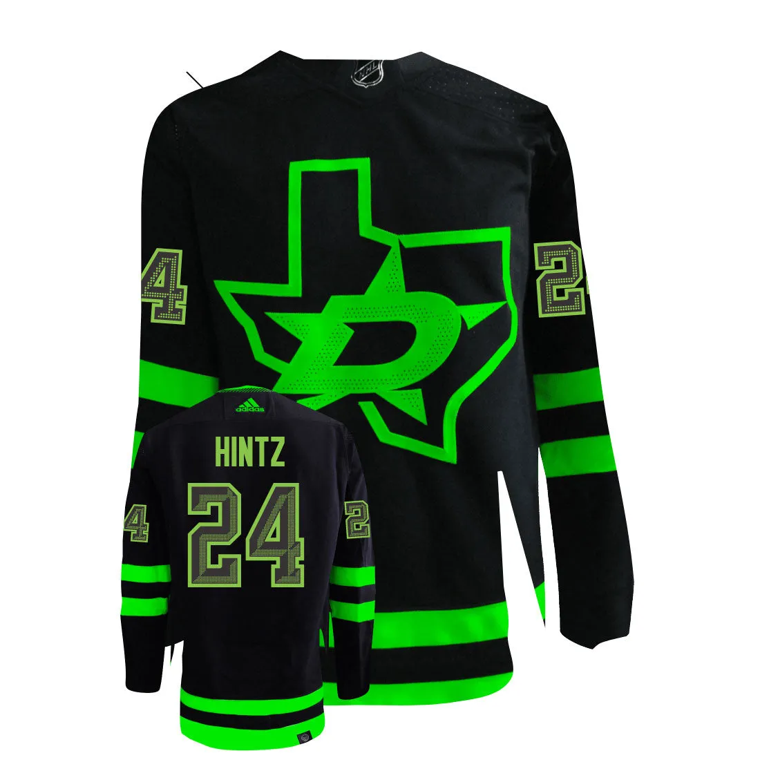 Roope Hintz Dallas Stars Adidas Primegreen Authentic NHL Hockey Jersey     