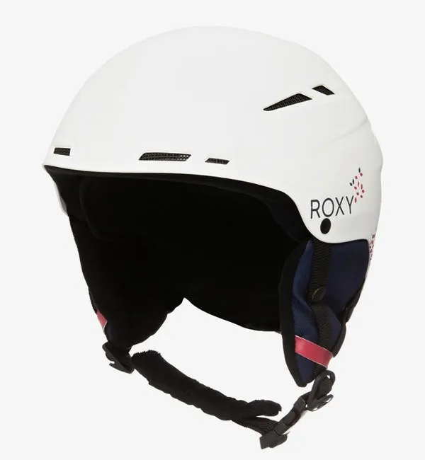 Roxy Alley Oop Ski/Snowboard Helmet - Bright White