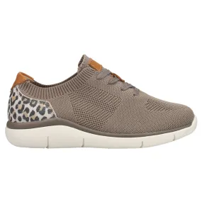 Sachi Leopard-Cheetah Lace Up Sneakers