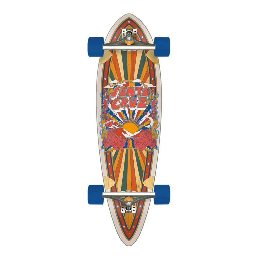 Santa Cruzer Complete Skateboard Foxy Sun Multi 9.2