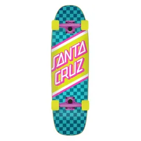 Santa Cruzer Complete Skateboard Street Skate Blue Multi 8.41