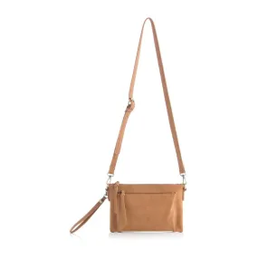 SHIRALEAH BLAIR CROSSBODY BAG TAN