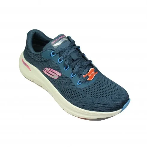 Skechers Arch Fit 2.0 - Big League | Navy/Multi | Womens Trainers