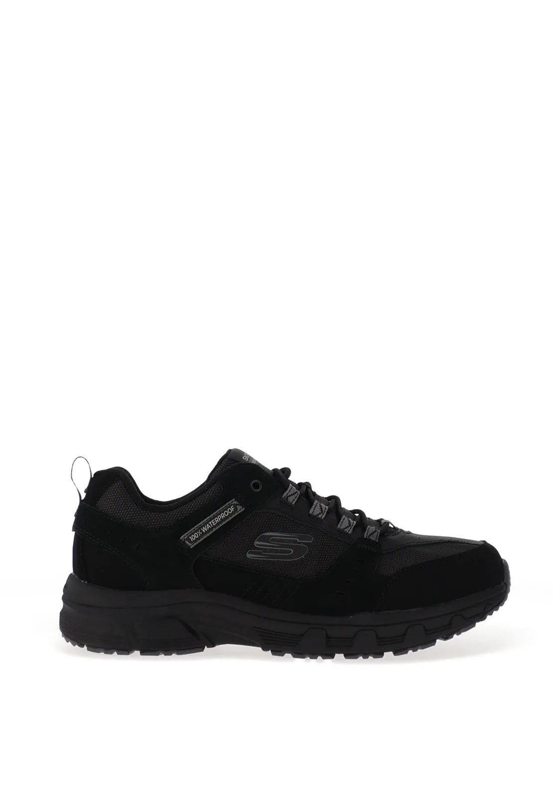 Skechers Oak Canyon Memory Foam Trainers, Black