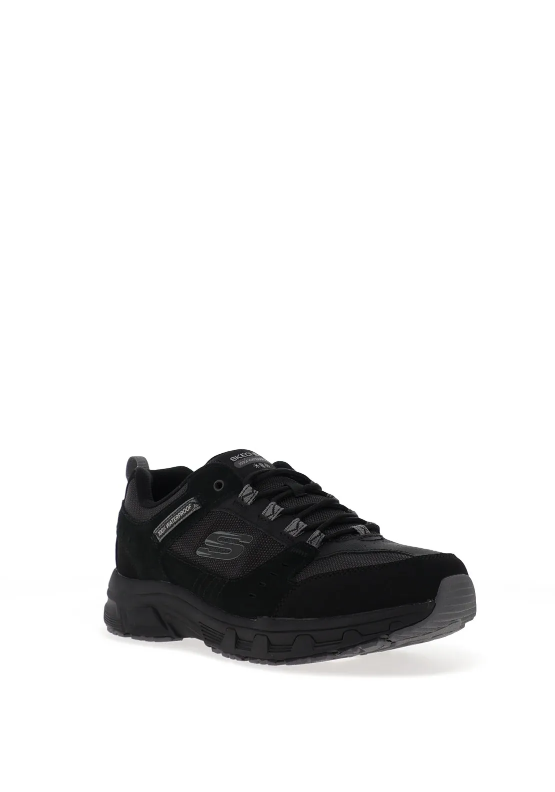 Skechers Oak Canyon Memory Foam Trainers, Black