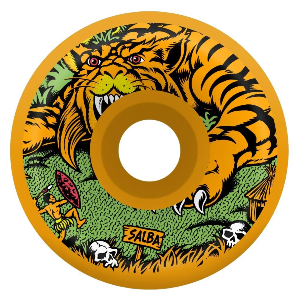 Slime Balls Skateboard Wheels Salba Tiger Vomits 95a Orange 60mm