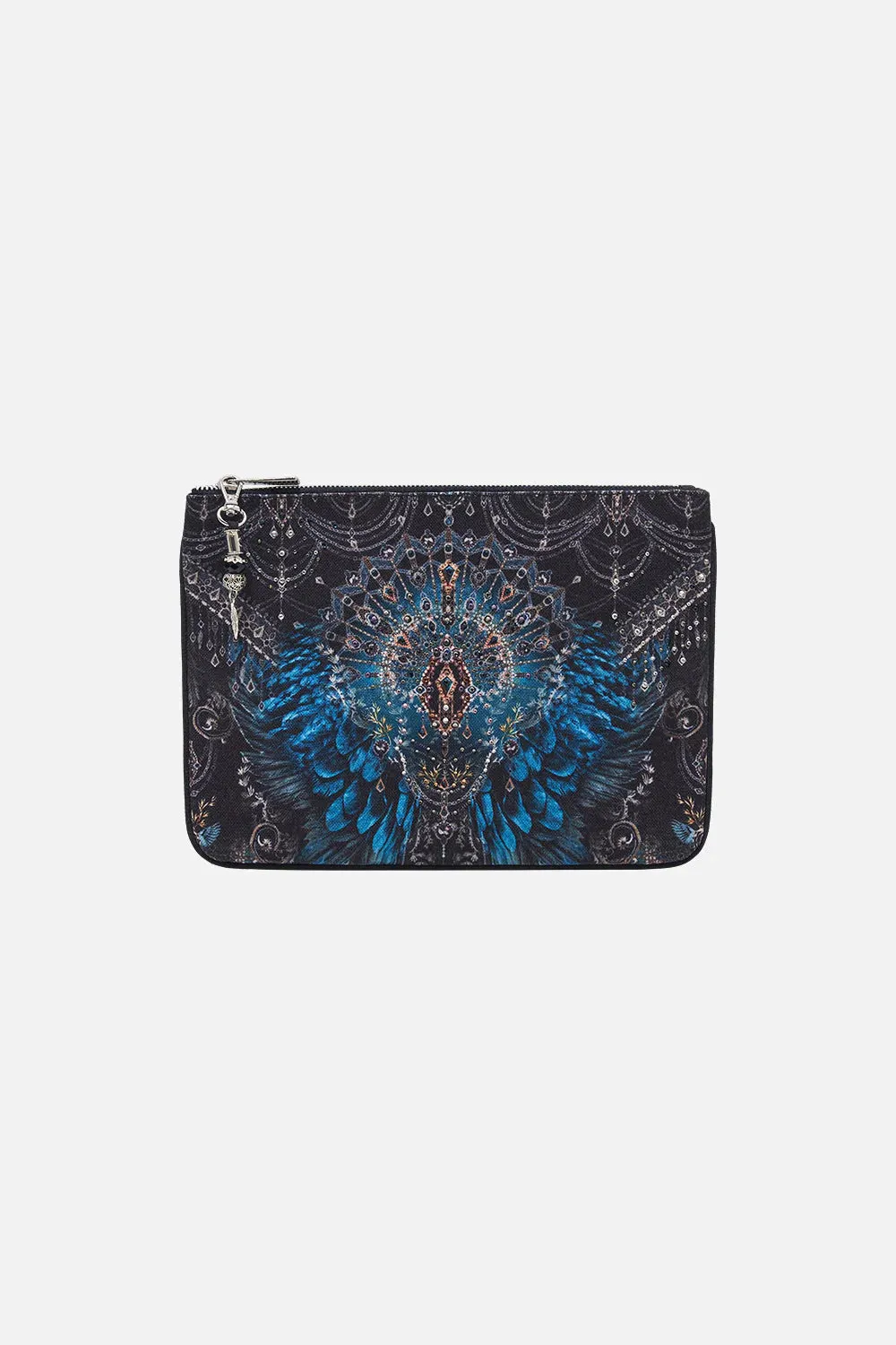 Small Canvas Clutch - Ground Control