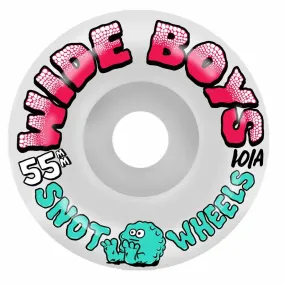 Snot Wheels Wide Boys 101a Glow In The Dark Skateboard Wheels 55mm