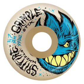 Spitfire X Grimple F4 Skateboard Skateboard Wheels Grimplehead Lock-In Full 99 White 57mm