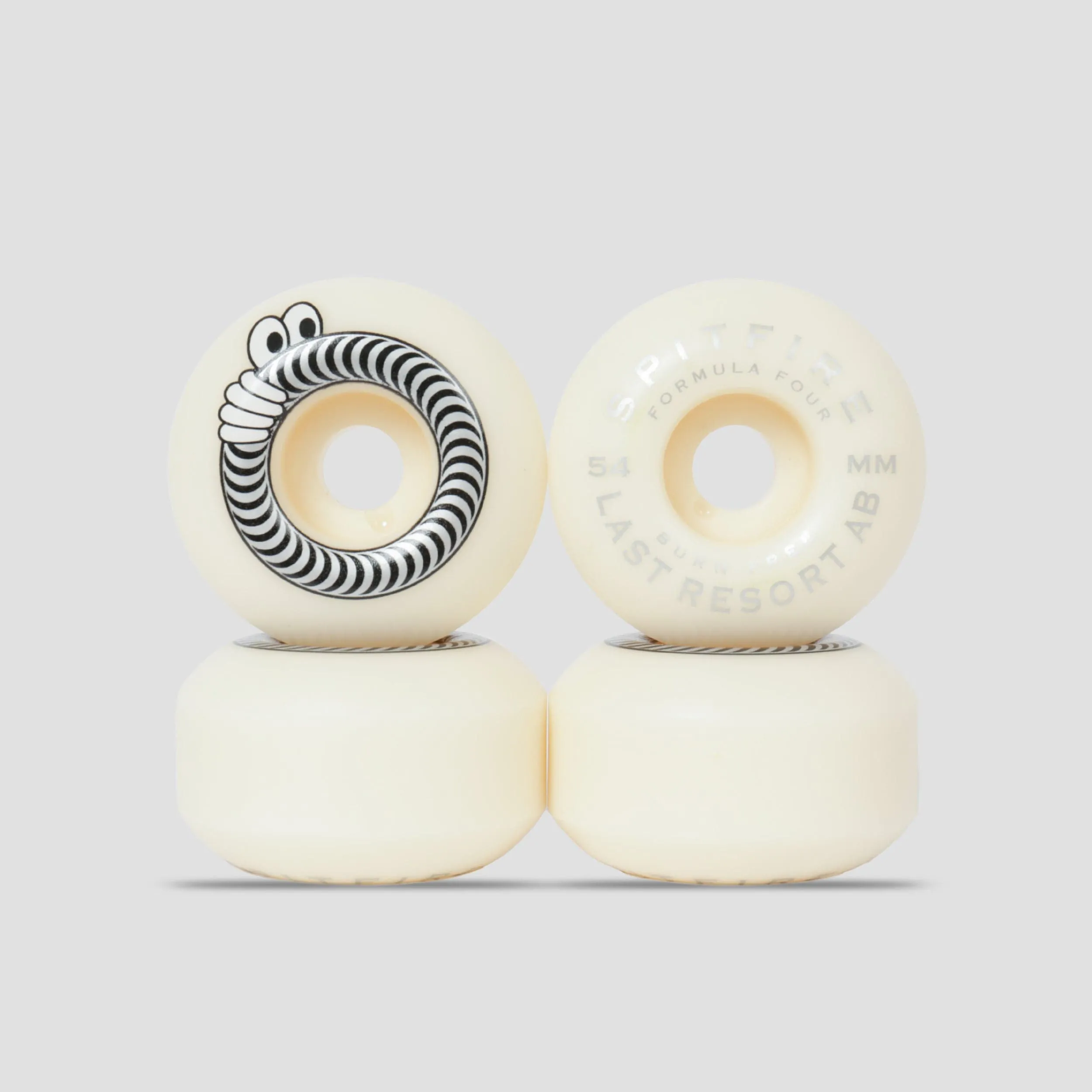 Spitfire x Last Resort AB 54mm 99DU Classic Skateboard Wheels Natural