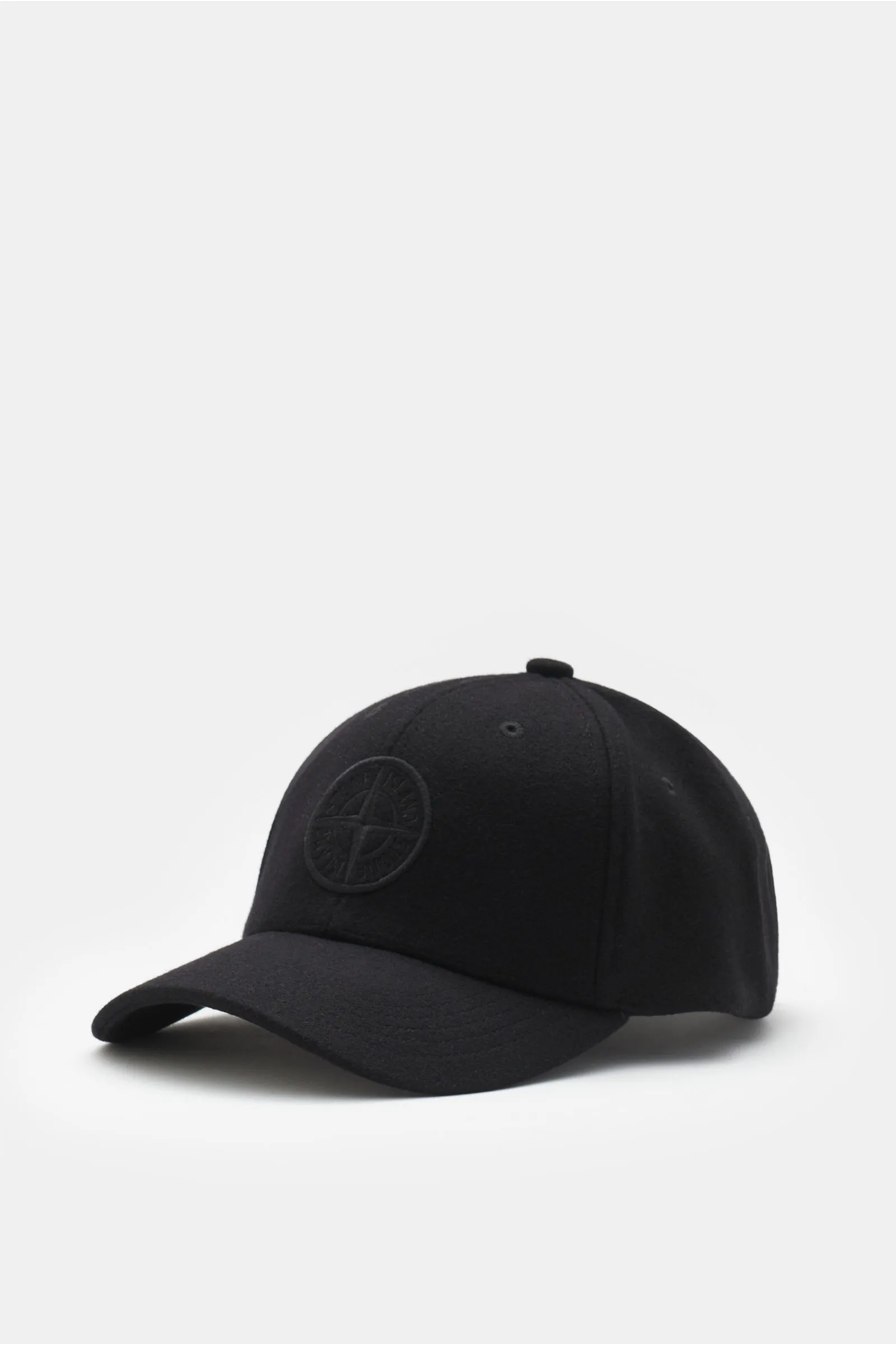 STONE ISLAND baseball cap black