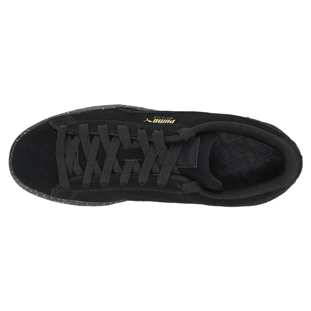 Suede Mono Triplex Lace Up Sneakers