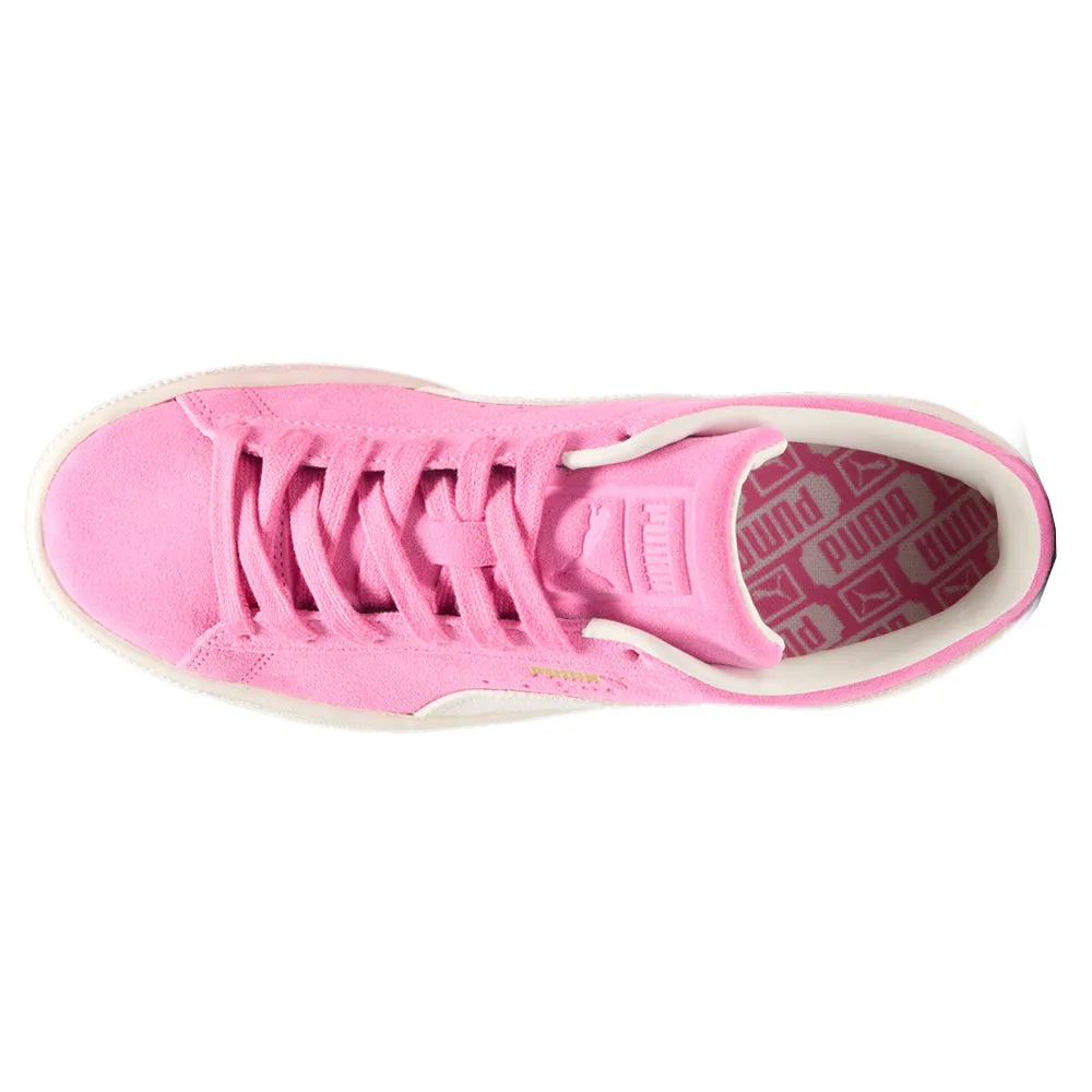 Suede Neon Lace Up Sneakers