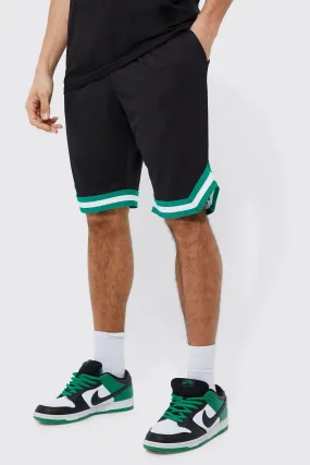 Tall Loose Fit Mesh Basketball Short | boohooMAN UK