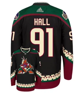 Taylor Hall Arizona Coyotes Adidas Authentic Third Alternate NHL Hockey Jersey     