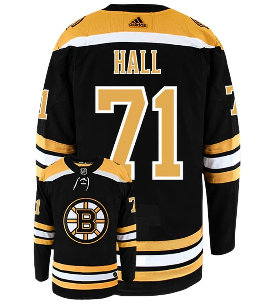 Taylor Hall Boston Bruins Adidas Authentic Home NHL Hockey Jersey     